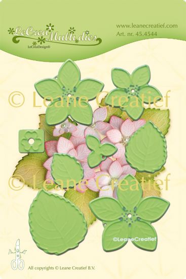 Set 8 matrite Leabilitie Multi die Flower cut & embossing - Multi die flower 011 Hydrangea