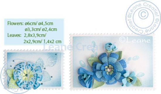 Set 7 matrite Leabilitie Multi die Flower cut & embossing - Fantasy Flower