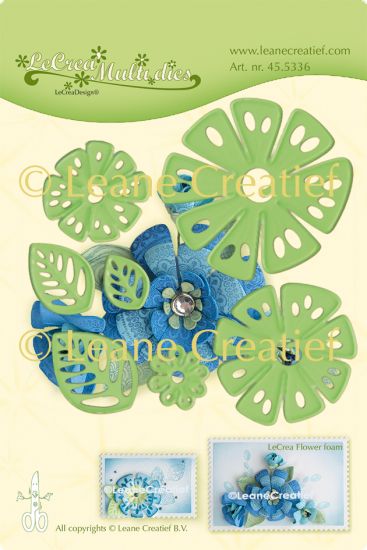 Set 7 matrite Leabilitie Multi die Flower cut & embossing - Fantasy Flower