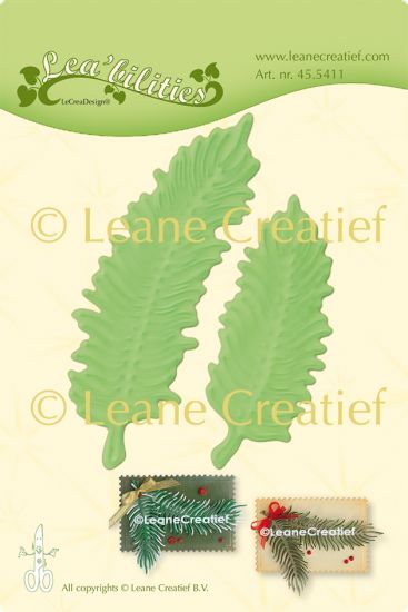 Set 2 matrite Leabilitie cut & embossing die - Christmas branches