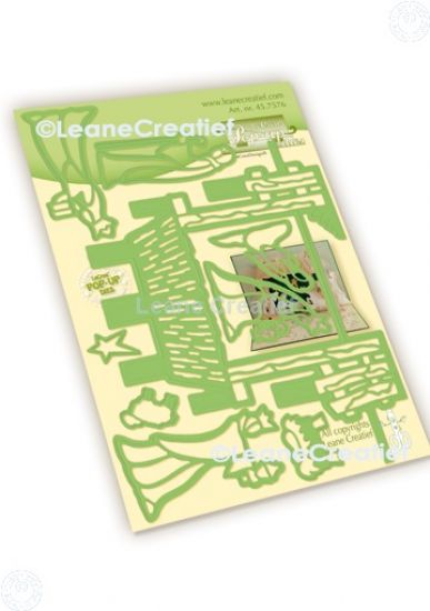 Set 9 matrite Leabilitie cut & embossing die - Nativity scene Pop-Up