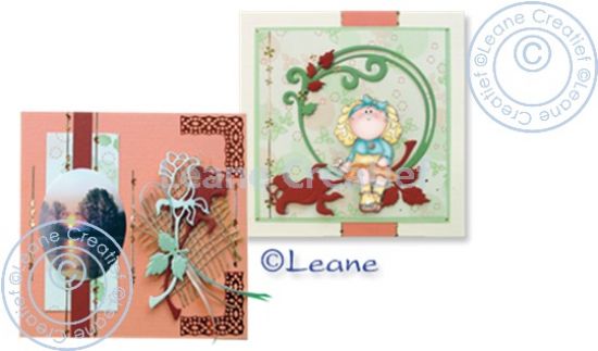 Set 4 matrite Leabilitie cut & embossing die - Roses