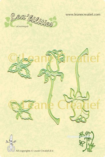 Set 4 matrite Leabilitie cut & embossing die - Roses