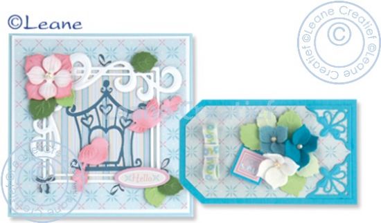 Set 7 matrite Leabilitie Multi die Flower cut & embossing - Flower 002