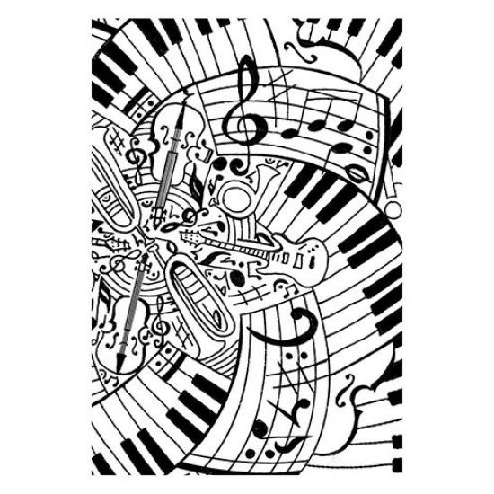Stampila din silicon - Music 2