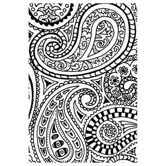 Stampila din fotopolimer - Paisley