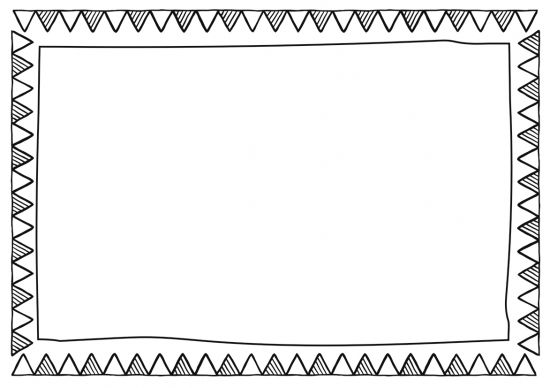 Carnet cu 18 coli de fotocarton pentru desen, format A5, imprimate cu margine tip rama, 220 g/m2