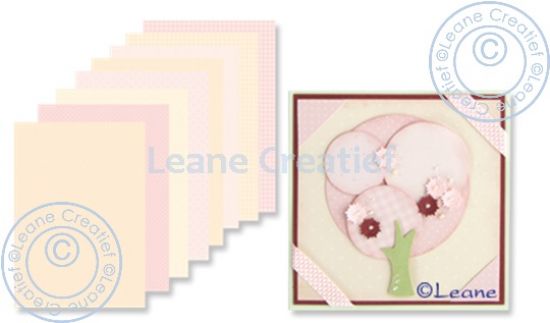 Set 16 coli A5 carton colorat - Assortiment Roze/Ocre tones