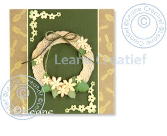 Set 2 stampile LeCrea Design - Wreath