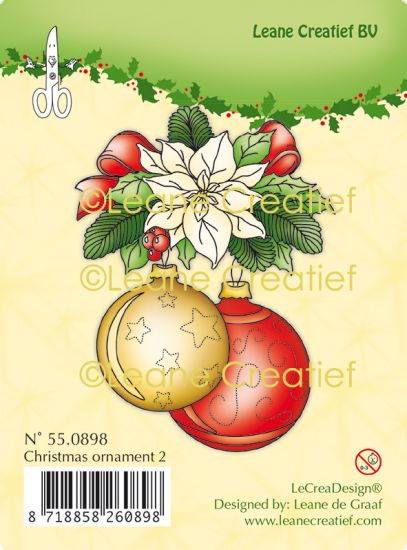 Stampila LeCrea Design - Christmas Ornament 2
