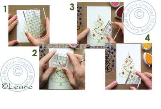 Set 11 stampile LeCrea Design - Christmas Tree