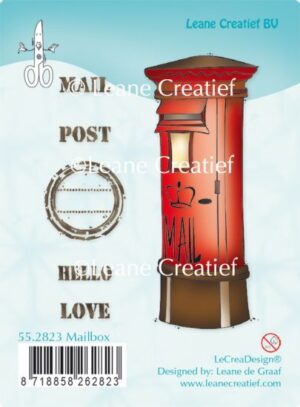 Set 6 stampile LeCrea Design - Mailbox