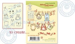 Set 14 stampile LeCrea Design Combi - Baby Things