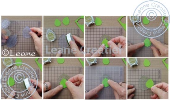 Set 5 stampile LeCrea Design - Leaves