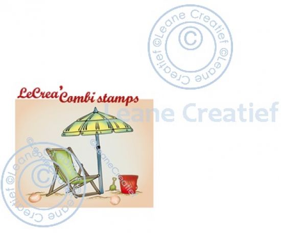 Set 12 stampile LeCrea Design Combi - Summer at Sea