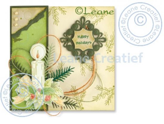 Set 2 stampile LeCrea Design - Christmas branches