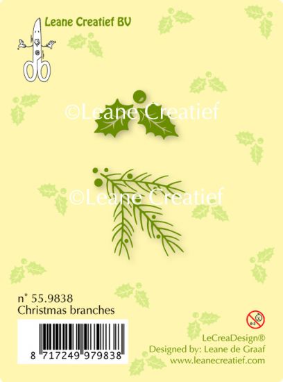 Set 2 stampile LeCrea Design - Christmas branches