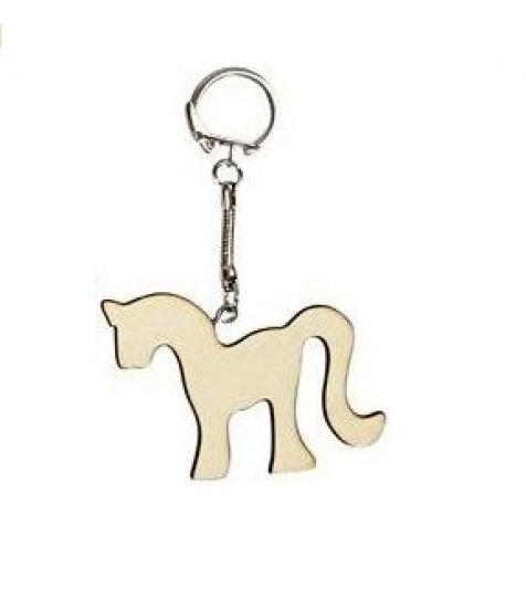 Breloc din lemn - Little Pony