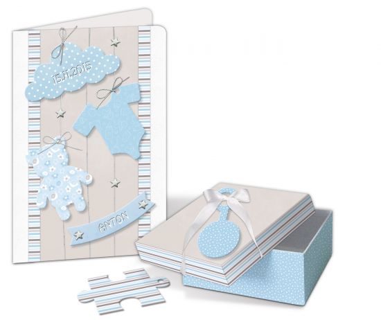 Set 90 tag-uri imprimate botez - Paper Tags - Anton