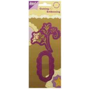 Set 2 matrite Cutting & Embossing - Flower and Open Label
