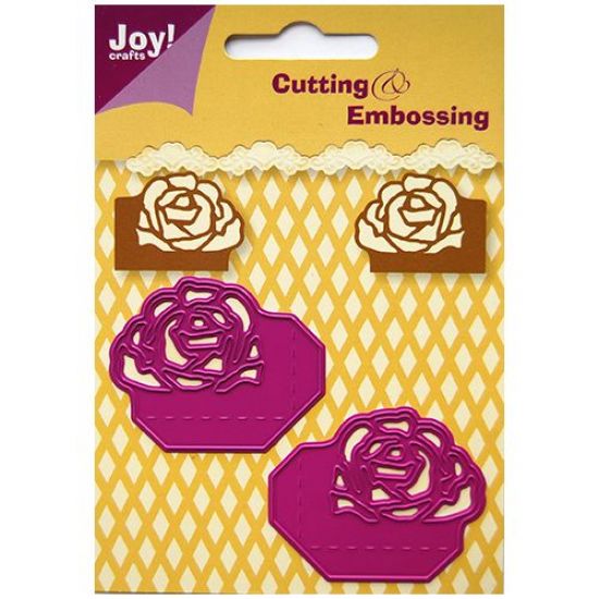 Set 2 matrite Cutting & Embossing - Corners Rose Left + Right