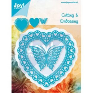 Set 3 matrite Cutting & Embossing - Open heart and butterfly