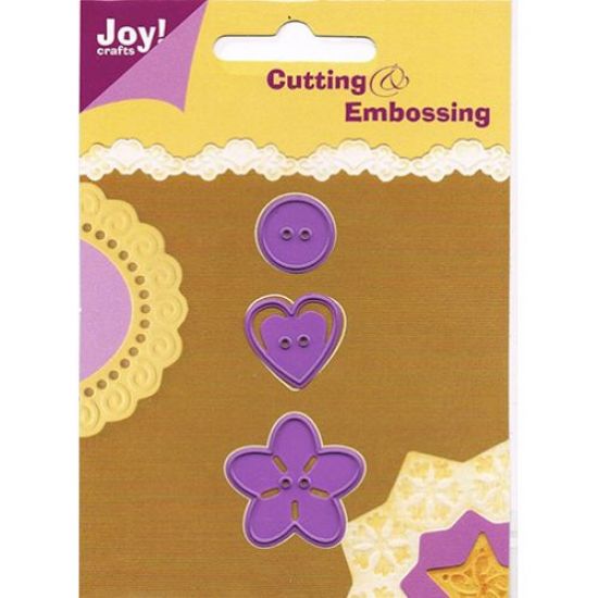 Set 3 matrite Cutting & Embossing - Buttons 2