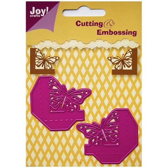 Set 2 matrite Cutting & Embossing - Corners butterfly left + right
