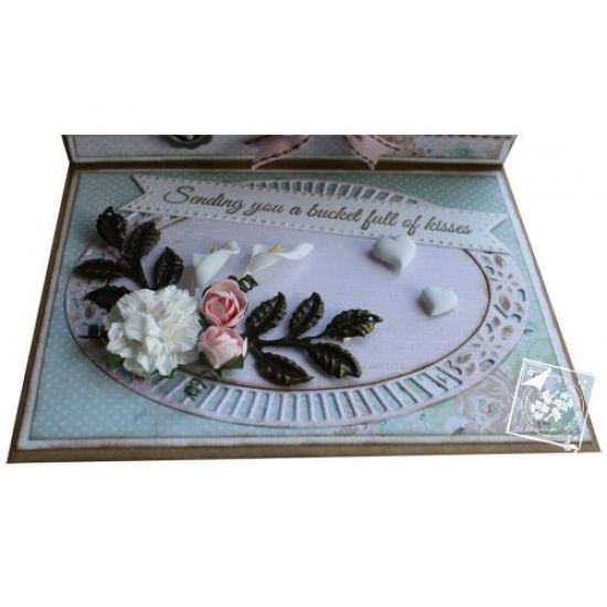 Set 2 matrite Cutting & Embossing - Corners butterfly left + right