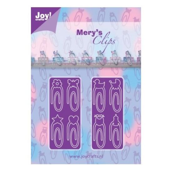 Set 2 matrite Cutting & Embossing - Paper clips baby-neutral