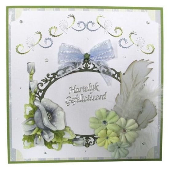 Set 2 matrite Cutting & Embossing - Feathers 2