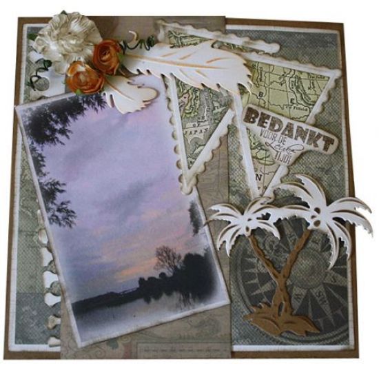 Set 2 matrite Cutting & Embossing - Feathers 2