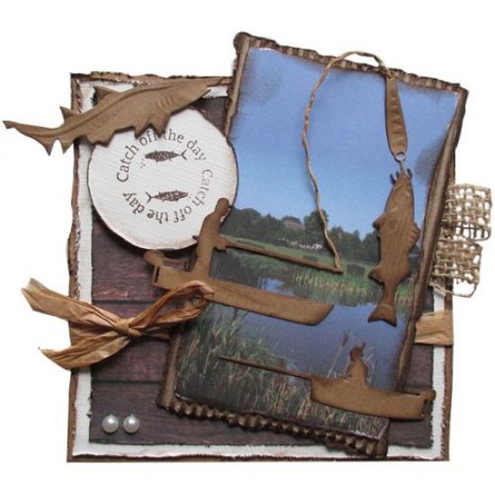 Set 3 matrite Cutting & Embossing - Fish