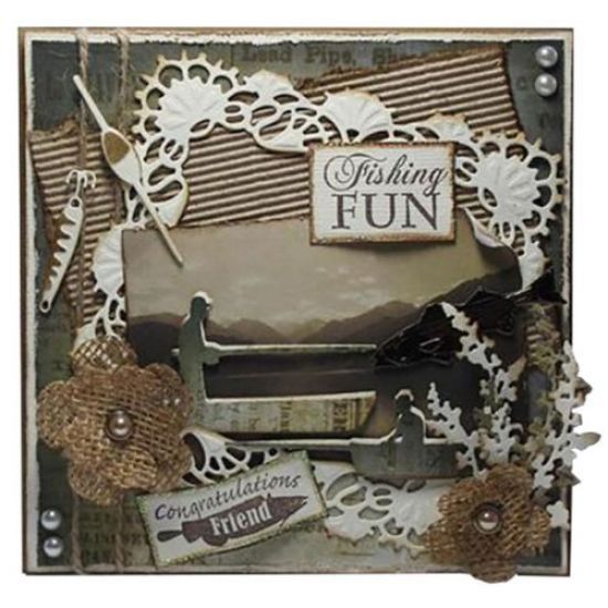 Set 3 matrite Cutting & Embossing - Fish