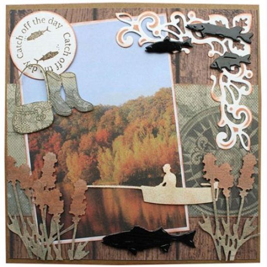 Set 3 matrite Cutting & Embossing - Fish