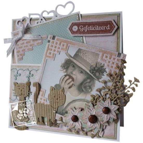 Set 2 matrite Cutting & Embossing - Stones