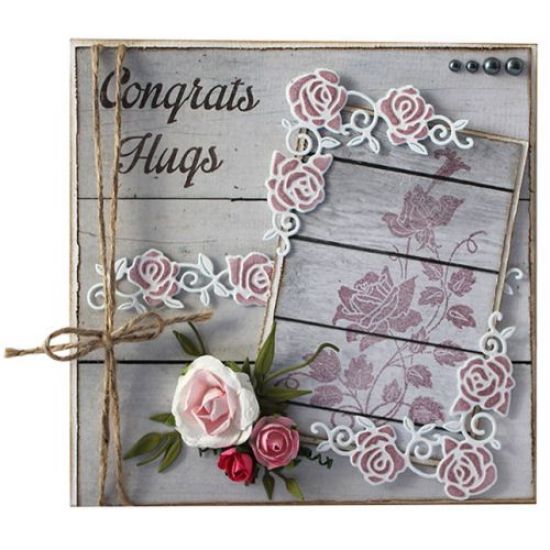Matrita Cutting & Embossing - Corner roses