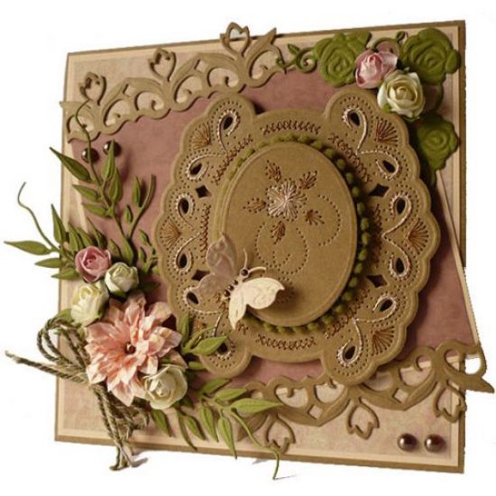 Matrita Cutting & Embossing - Corner roses