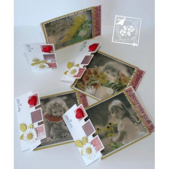 Set 5 matrite Cutting & Embossing -Sunflower