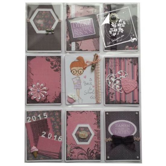 Set 2 matrite Cutting stencil - Numbers