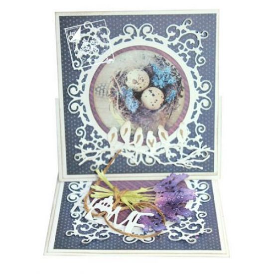 Set 2 matrite Cutting & Embossing - Lavender and Bow
