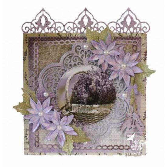 Set 2 matrite Cutting & Embossing - Lavender and Bow
