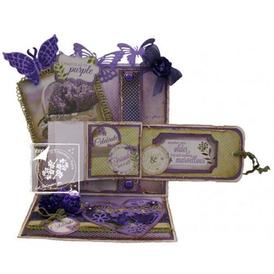 Matrita Cutting & Embossing - Heart with flowers & butterfly