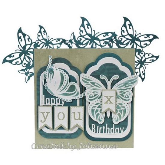 Matrita Cutting & Embossing - Corner with Butterflies