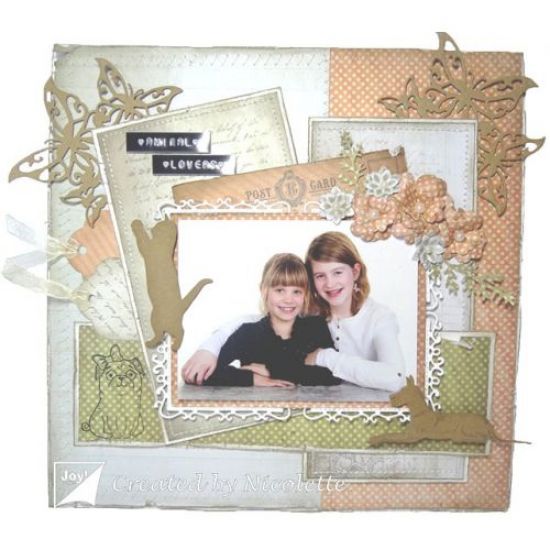 Matrita Cutting & Embossing - Corner with Butterflies