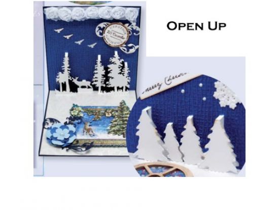 Matrita Lin & Lene Open-up - Christmas pine trees