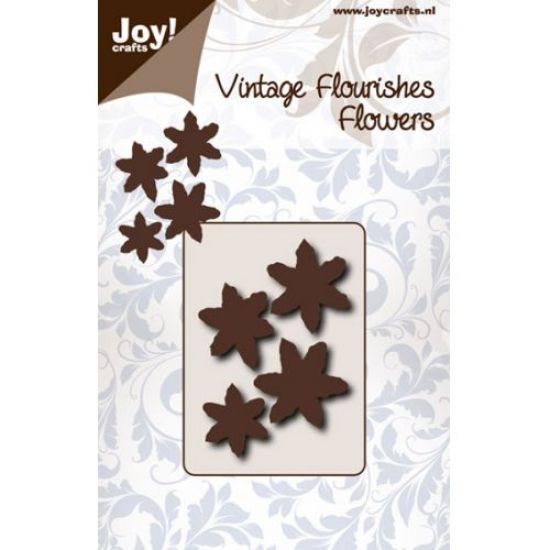 Matrita Vintage Flourishes - Flower with 6 leaves