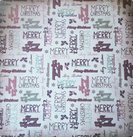 Set 48 hartii imprimate - Happy Holidays