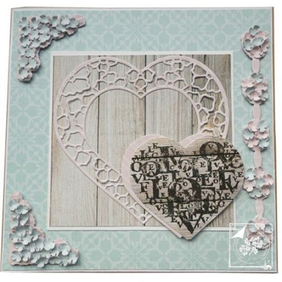 Set 19 stampile din silicon - Sending Love