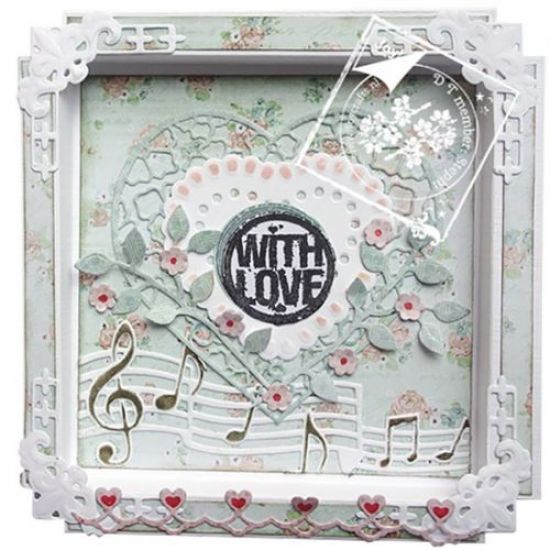 Set 19 stampile din silicon - Sending Love